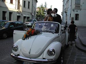 noleggio con conducente  auto per matrimonio padova