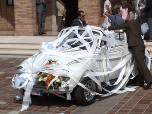 noleggio con conducente  auto per matrimonio padova