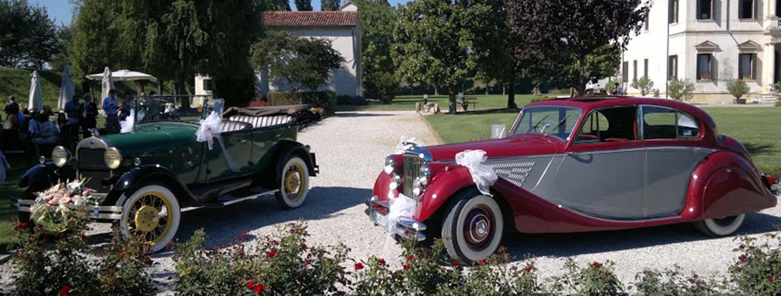 noleggio auto d'epoca con conducente